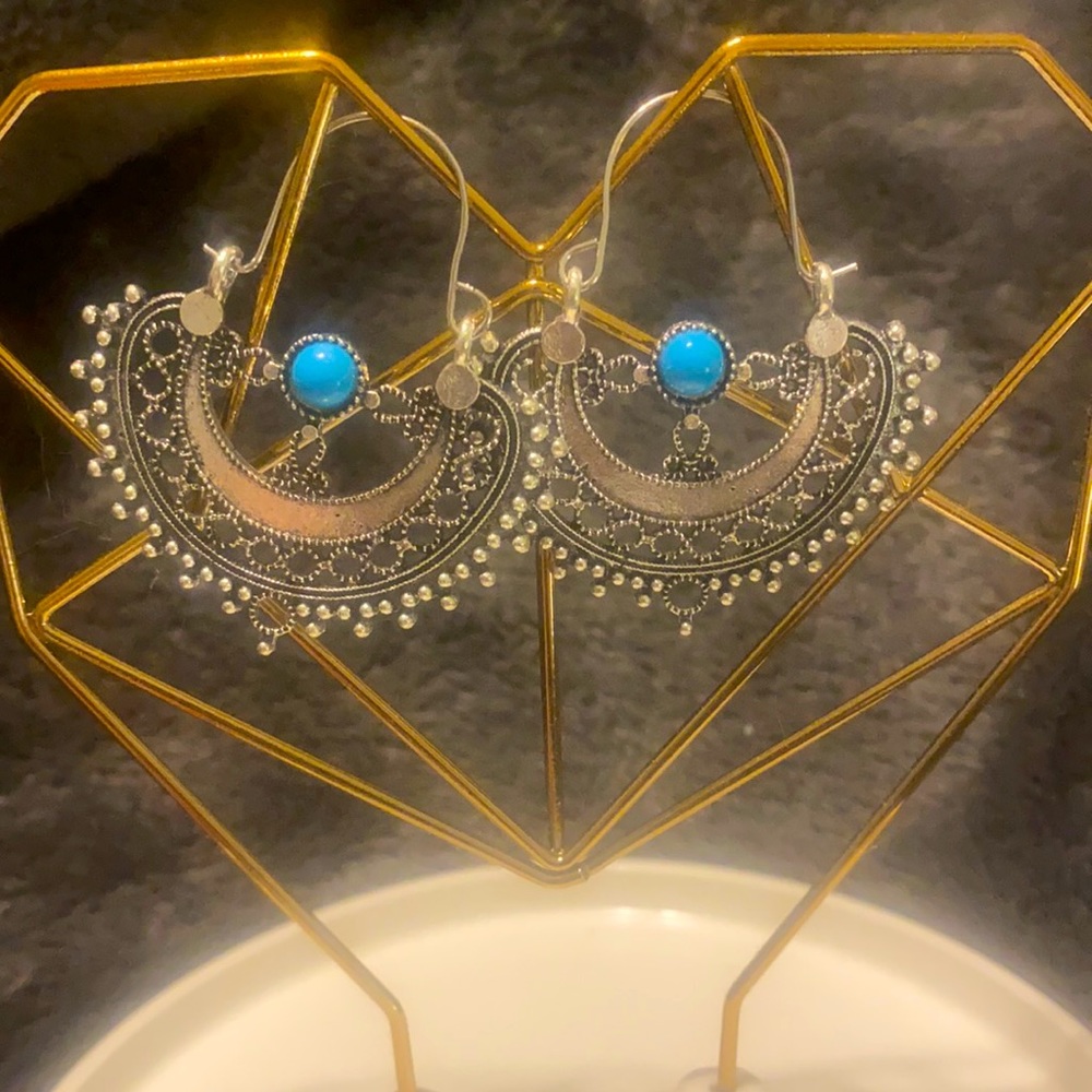 🛍 3/10$ Boho Silver Earrings